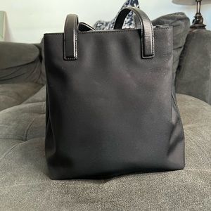 Vintage Coach Mercer Shoulder Bag Purse Black Nylon W/leather   No. G0J-7411